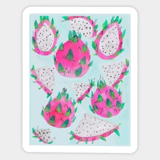 Dragon fruit illustration Sticker